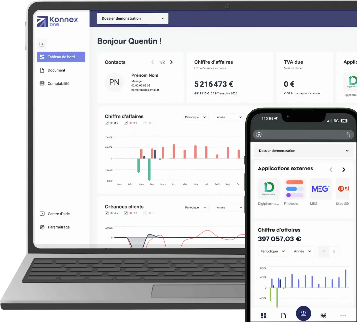 Interface Konnex One